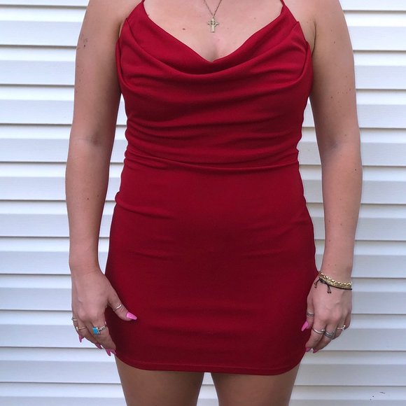 Forever 21 Red Dress - Picture 2 of 3